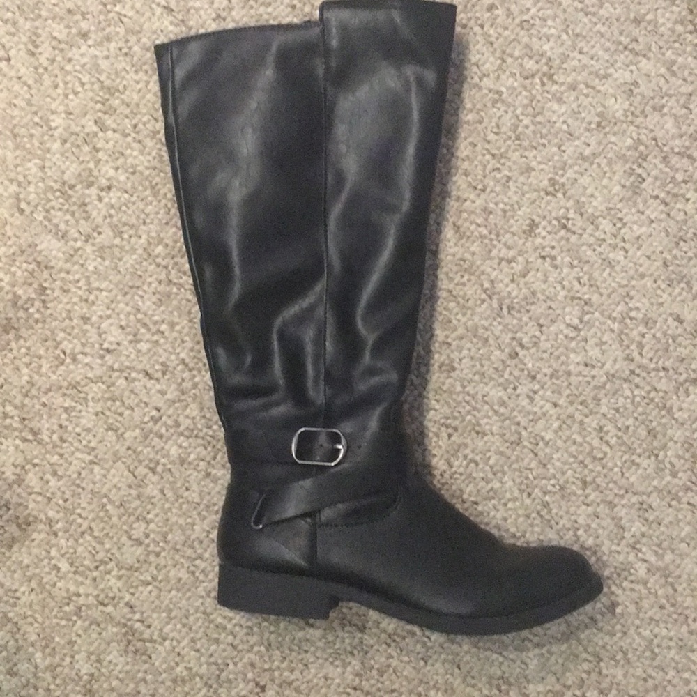 Black Riding Boots - Picture 2 of 6